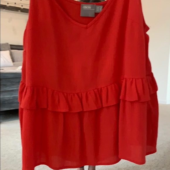 ASOS Tops - MOVING SALE - ASOS Ruffle Tank ASOS Tops - MOVING SALE - ASOS Ruffle Tank